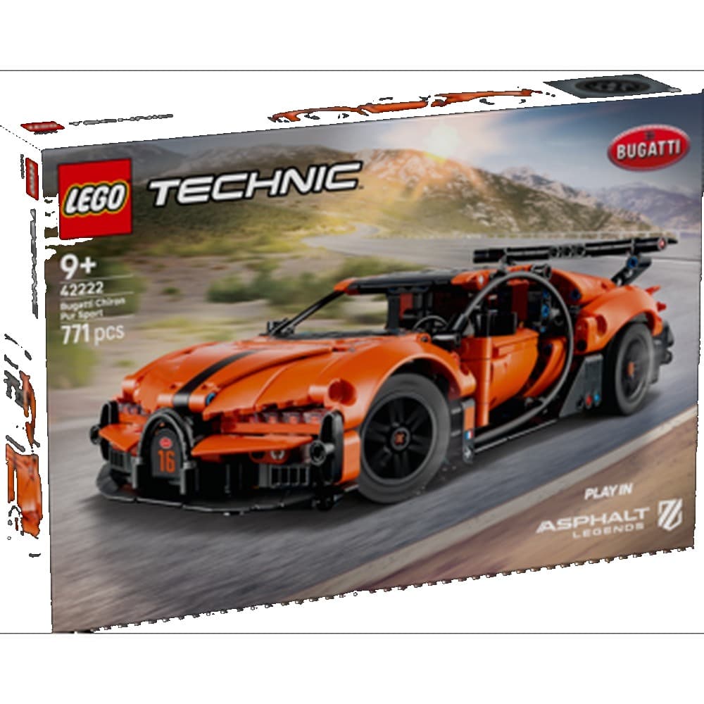 LEGO Technic Bugatti Chiron Pur Sport Hipersamochód zestaw klocków 771 elementów