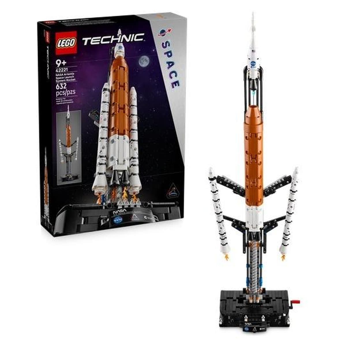 LEGO Technic Rakieta NASA Artemis 632 Elementy