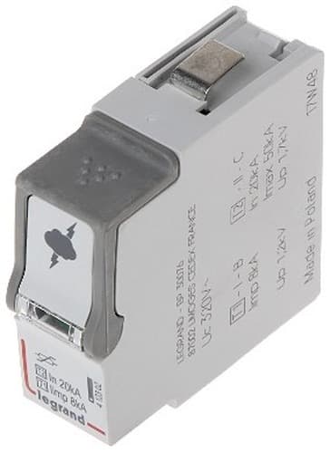 Legrand wkładka do ogranicznika przepięć B + C 8 kA 320 V AC 1,3 kV