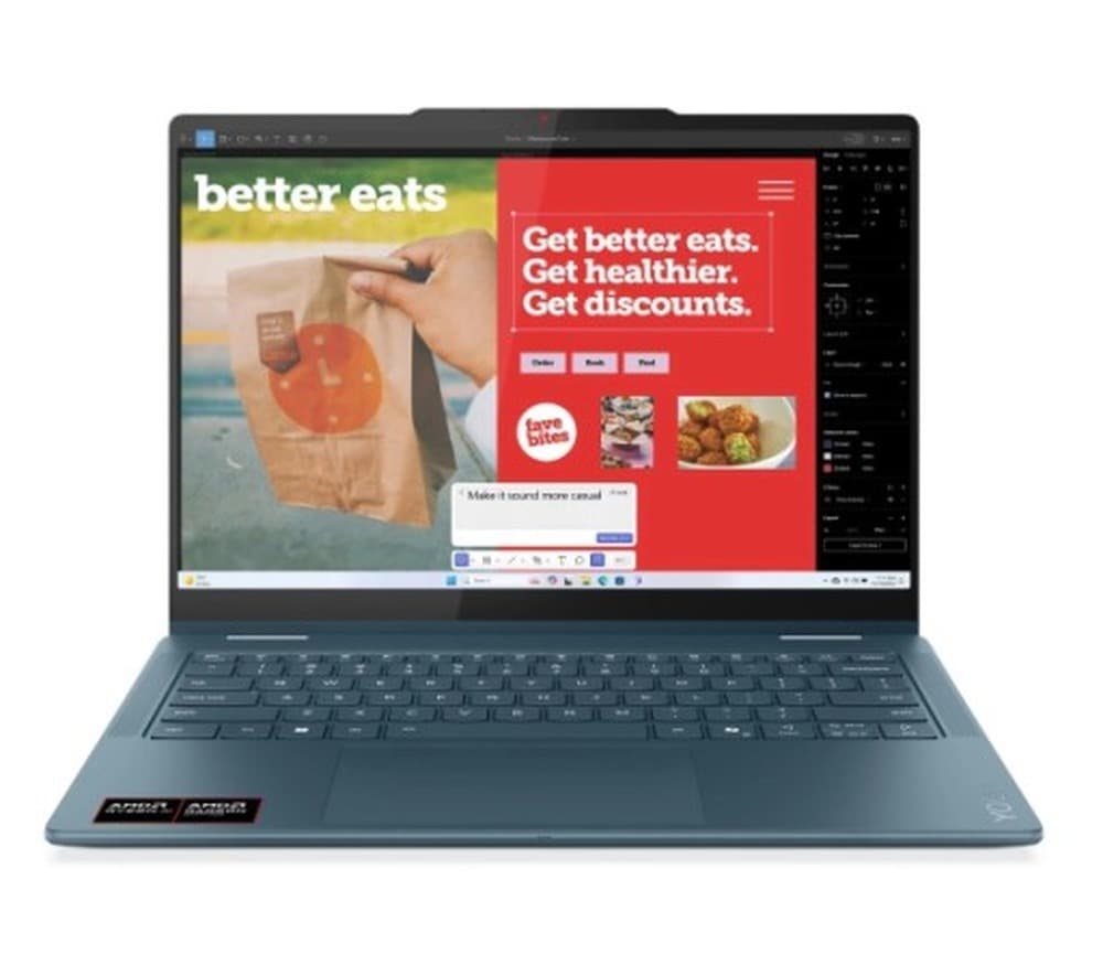 Lenovo 5-14AKP10 Ryzen AI 7 350 14" WUXGA Touch 16GB SSD1TB Win11 Cosmic Blue