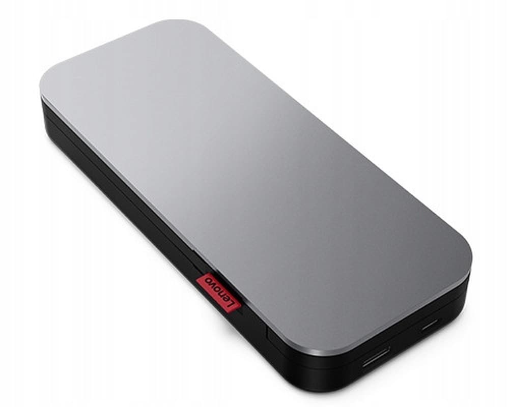 Lenovo Go Power Bank 20000 mAh Czarny/Szary - Bateria Litowo-jonowa