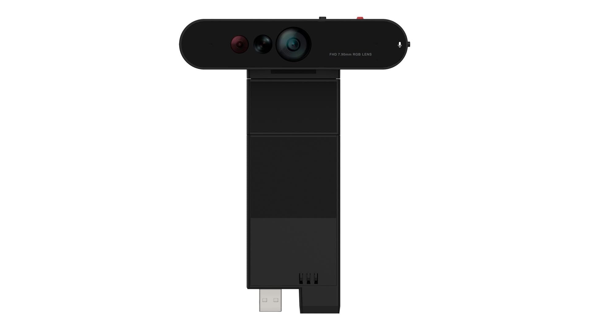 Kamera internetowa Lenovo ThinkVision MC60 1920 x 1080 px USB 2.0 Czarna