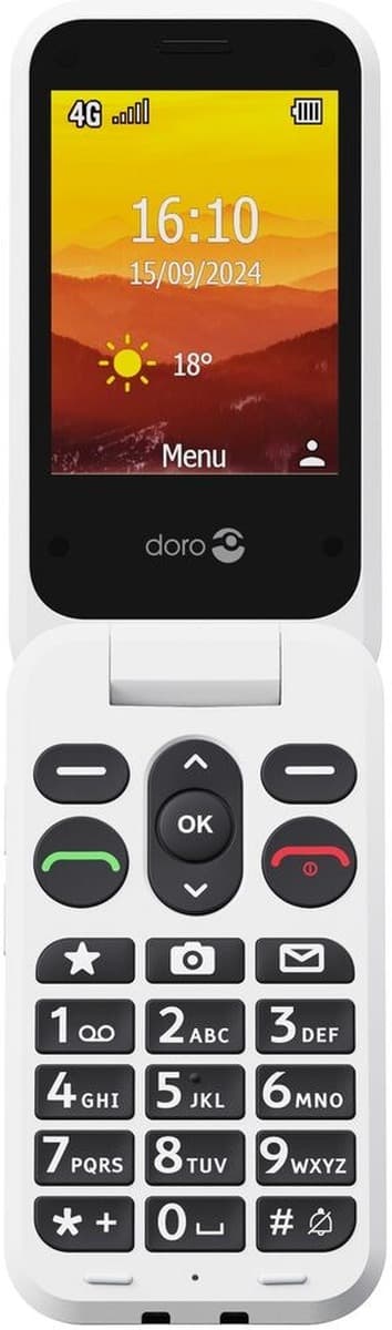 Leva L30 Telefon funkcjonalny 2.8 cala 142 g LTE czarny/biały