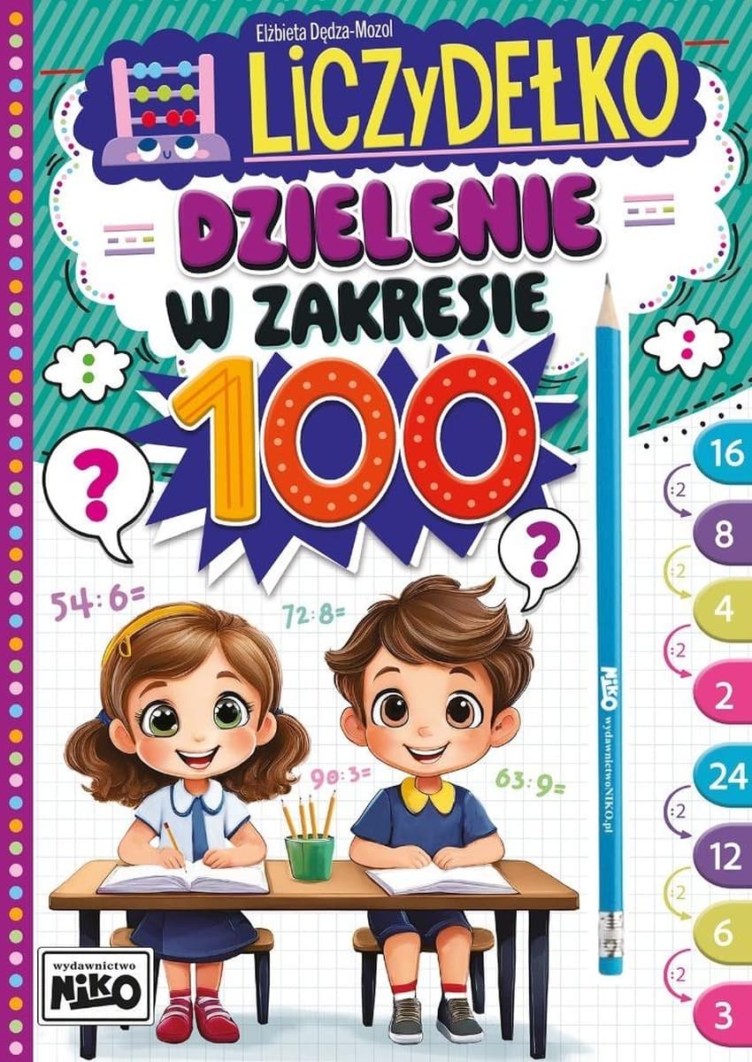 Liczydełko do nauki dzielenia w zakresie 100