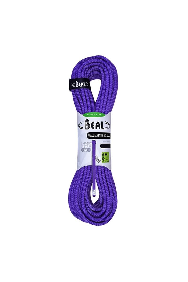 Lina wspinaczkowa BEAL Wall Master Unicore 10,5mm 30m - violet