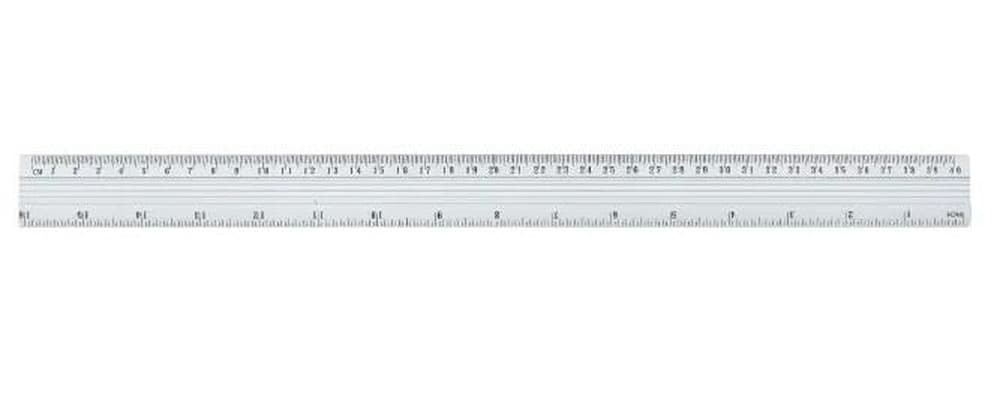 Linijka aluminiowa 40 cm do rysowania i mierzenia