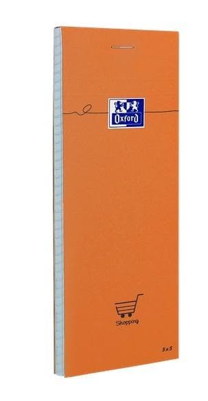 Lista zakupowa 74x210mm 80k kratka (10szt) OXFORD