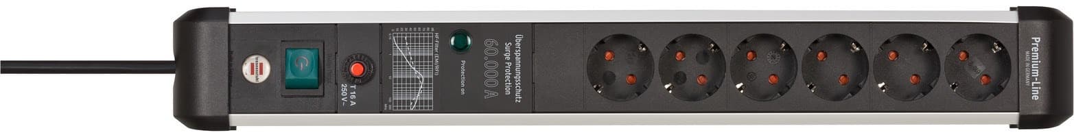 Listwa zasilająca Brennenstuhl Premium-Protect-Line 6 gniazd