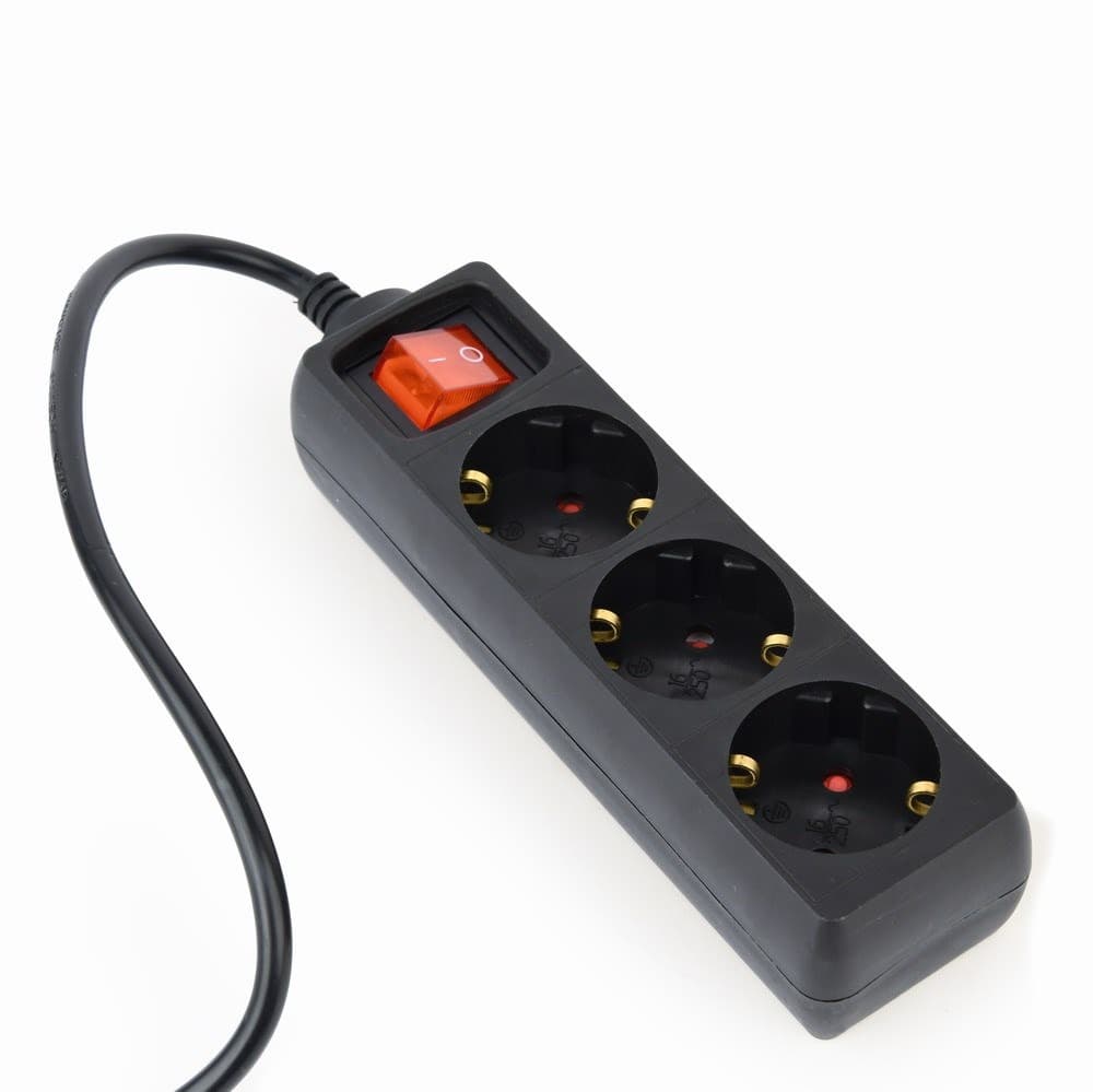 Energenie Listwa zasilająca do UPS 3x Schuko 16A kabel 0.6m