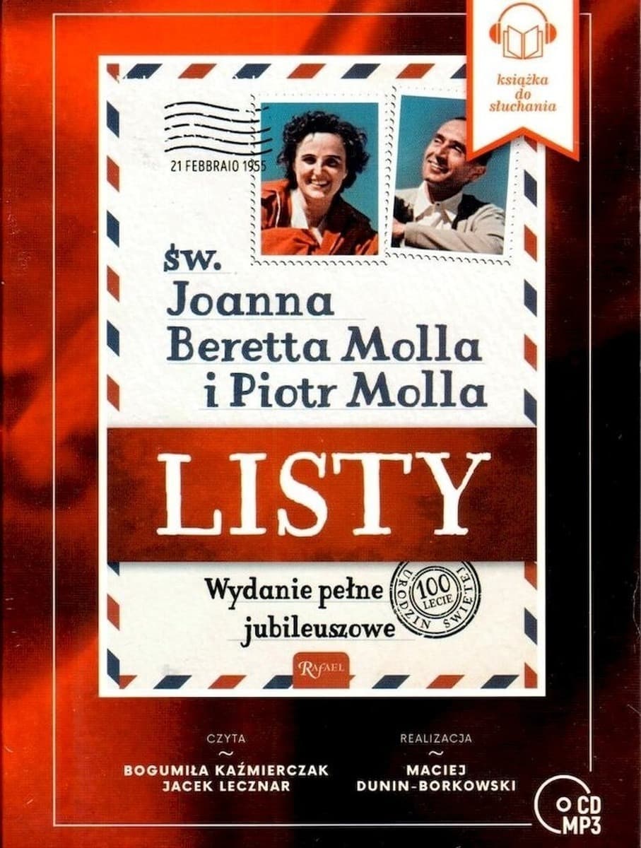Listy Joanna Beretta Molla i Piotr Molla - CD MP3