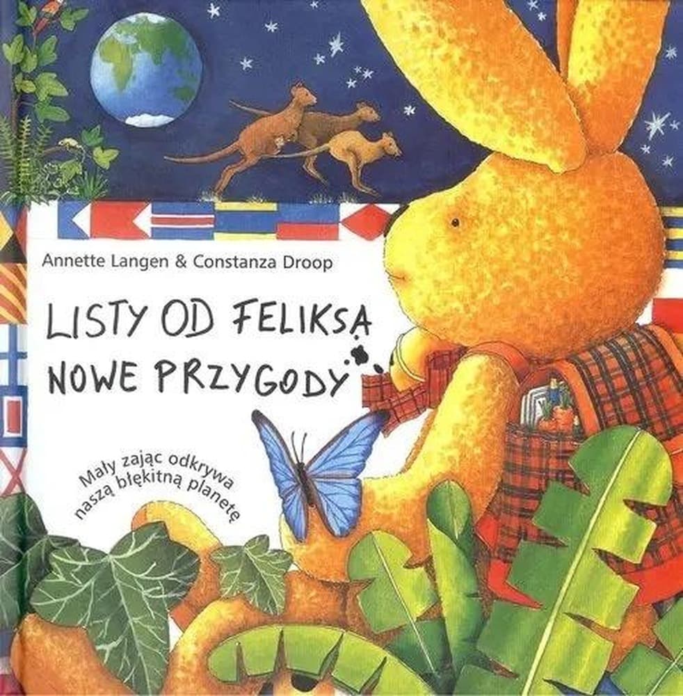 Listy od Feliksa - Nowe przygody małego zająca - książka dla dzieci