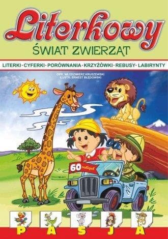 Literkowy świat zwierząt - Książeczka edukacyjna dla dzieci