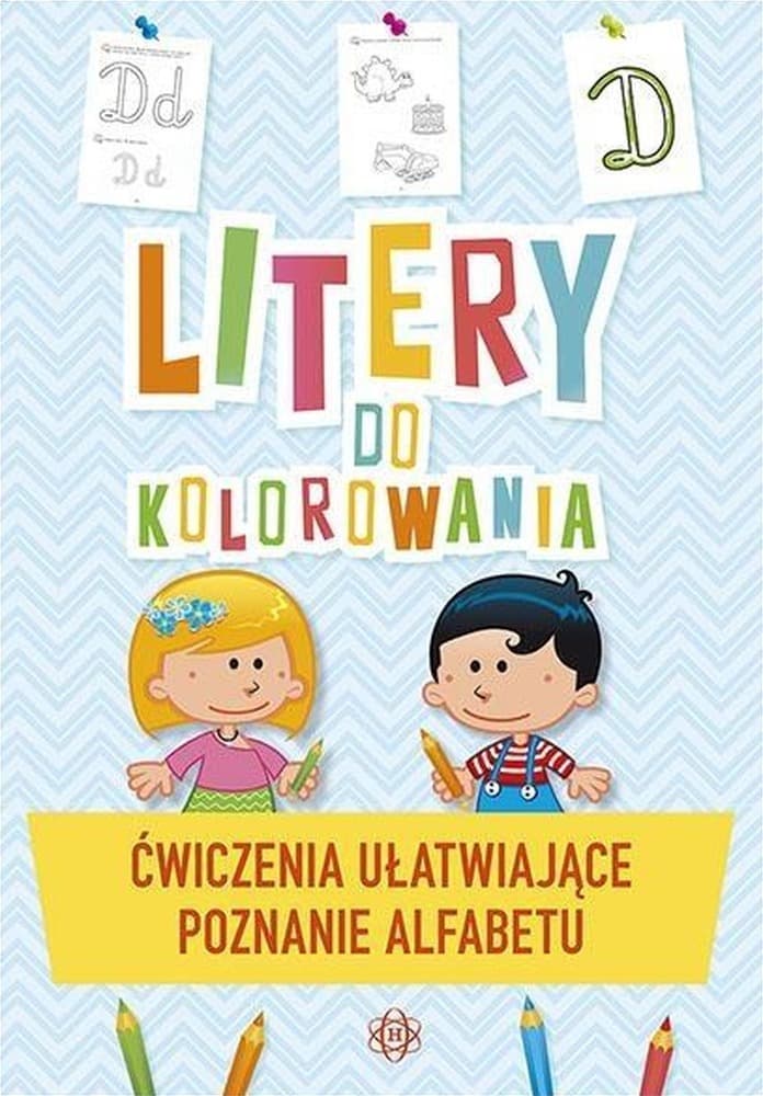 Litery do kolorowania