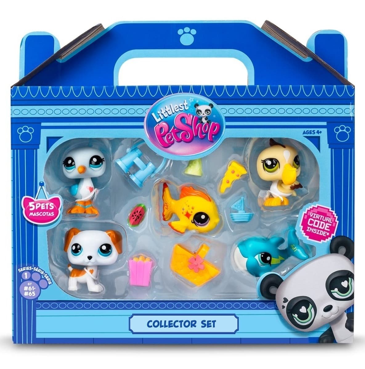 Littlest Pet Shop Zestaw 5 figurek Plaża