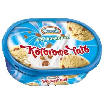 Lody bakaliowe Koral 1 litr
