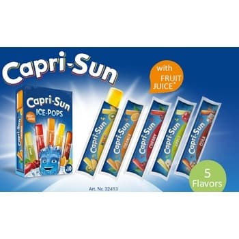 Lody wodne Capri-Sun do mrożenia 10 sztuk 400 ml