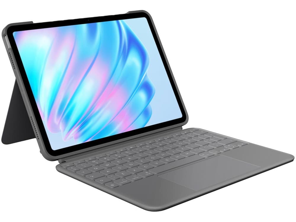 Logitech Combo Touch iPad Air (M2/M3, 5. gen) - Szary - US