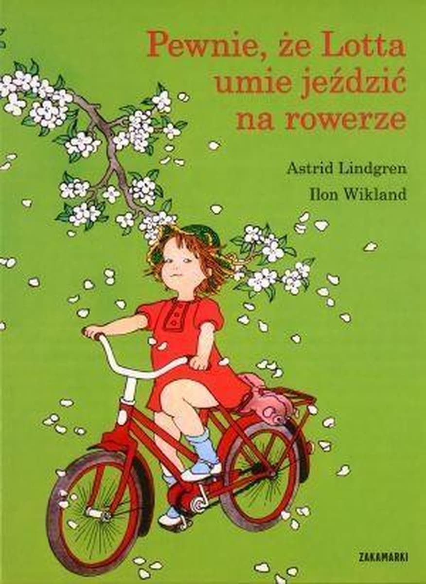 Lotta umie jeździć na rowerze - książka dla dzieci