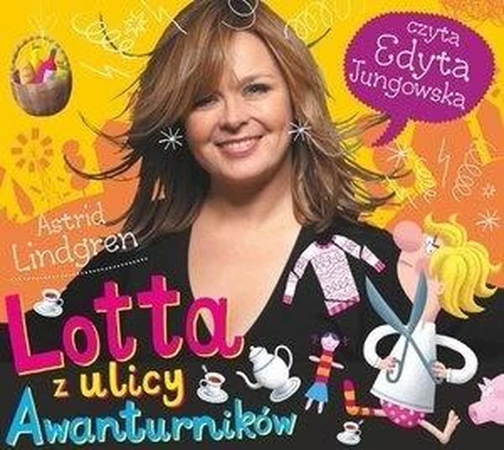 Lotta z ulicy Awanturników Audiobook Edyta Jungowska czyta Astrid Lindgren
