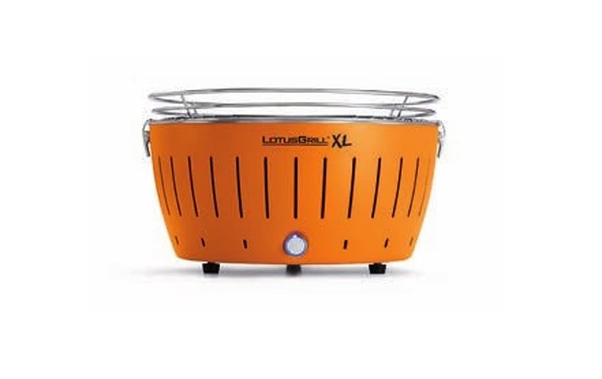 Lotusgrill G 435 przenośny grill węglowy kolor Mandarin Orange 2019