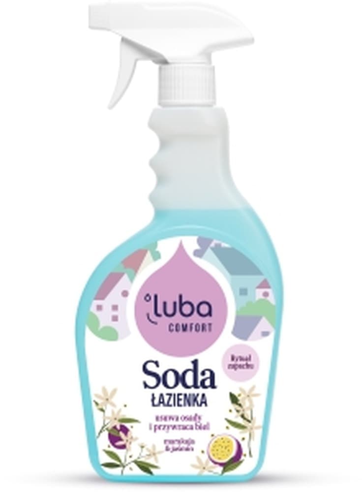 Luba Comfort spray czyszczący do łazienki soda marakuja i jaśmin 500 ml