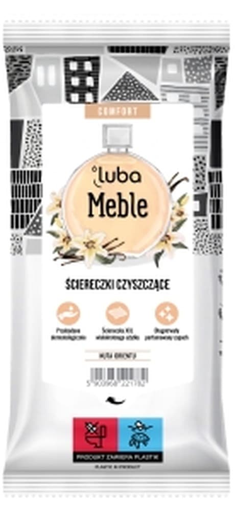 LUBA COMFORT Ściereczki nawilżane do mebli Nuta Orientu 32 sztuki