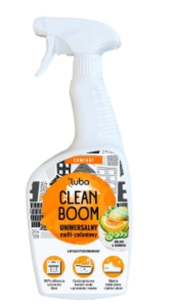 LUBA SPR CZYSZ.600ML UNI MELON - uniwersalny spray czyszczący o zapachu melona