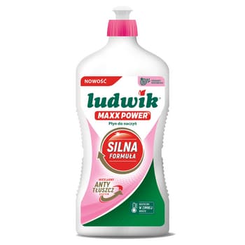 Ludwik Płyn do naczyń Maxx Power Granat Werbena 725 g