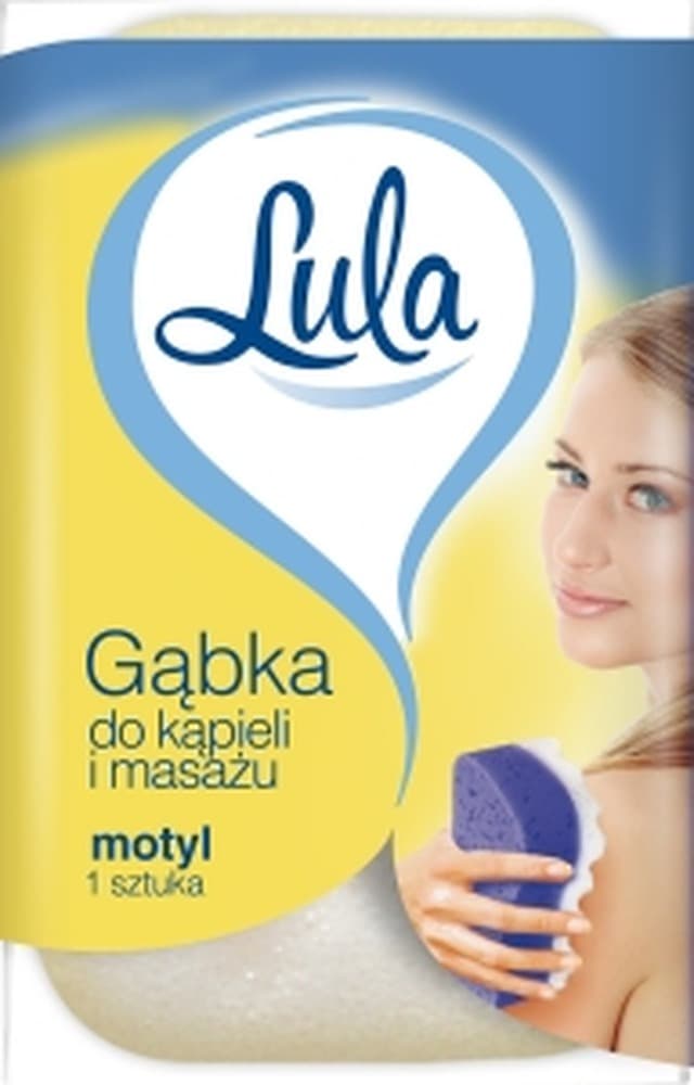 Lula Gąbka kąpielowa Masująca Motyl