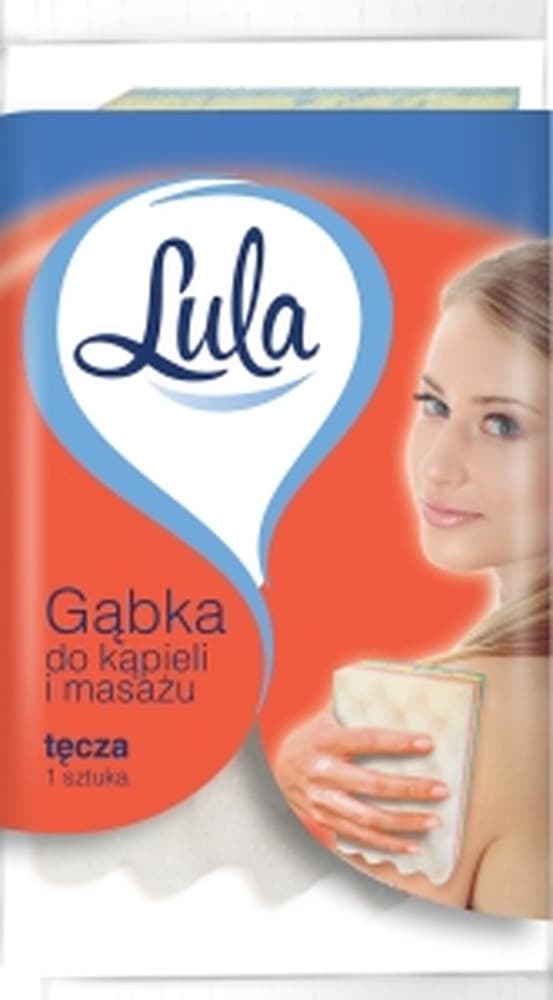 Lula Gąbka kąpielowa Masująca Tęcza