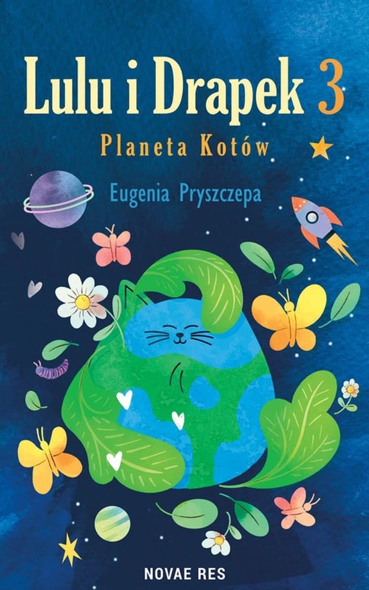 Lulu i Drapek 3. Planeta Kotów - Książka