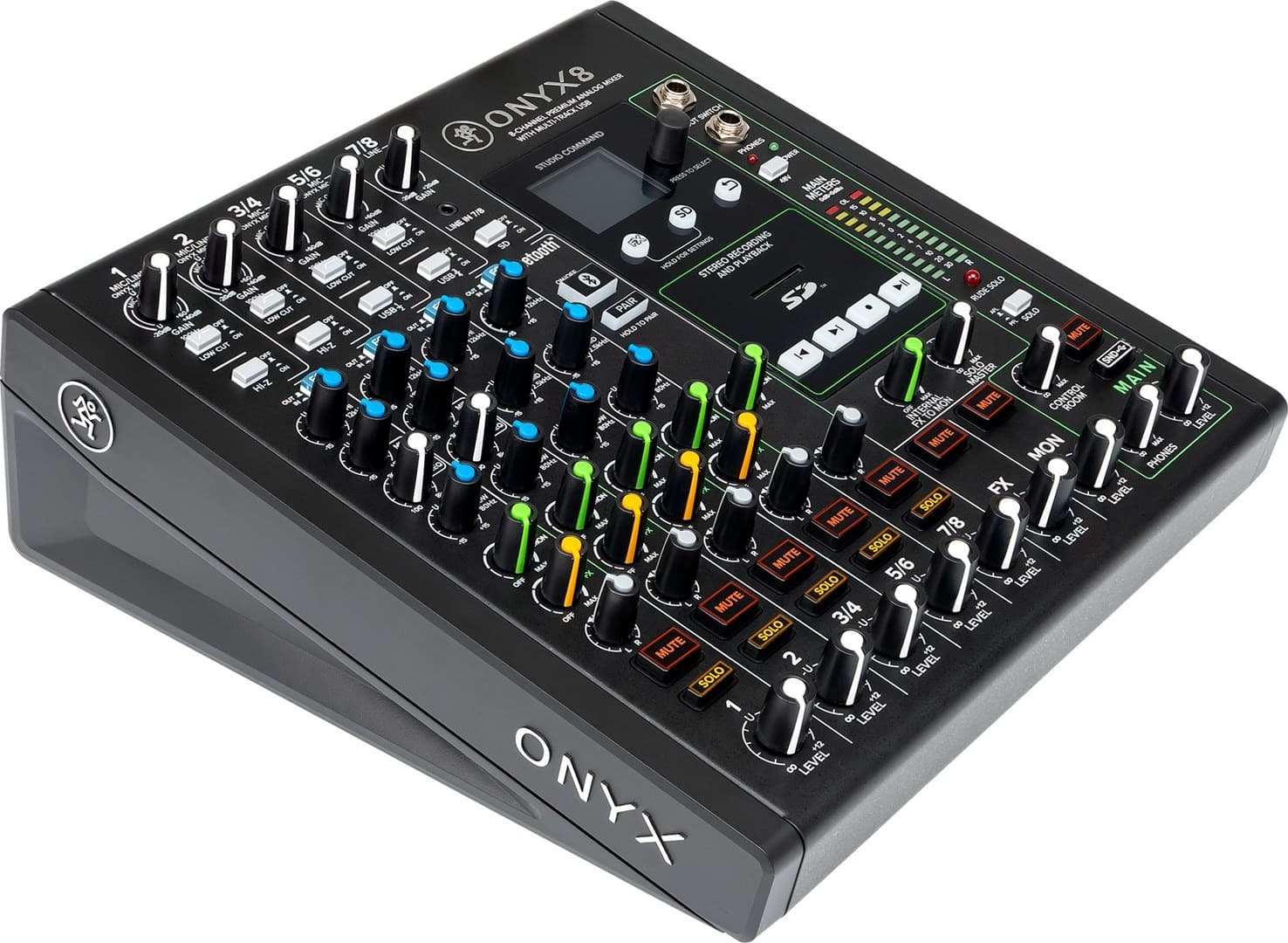 Mackie Onyx 8 - Analogowy mikser audio z interfejsem USB