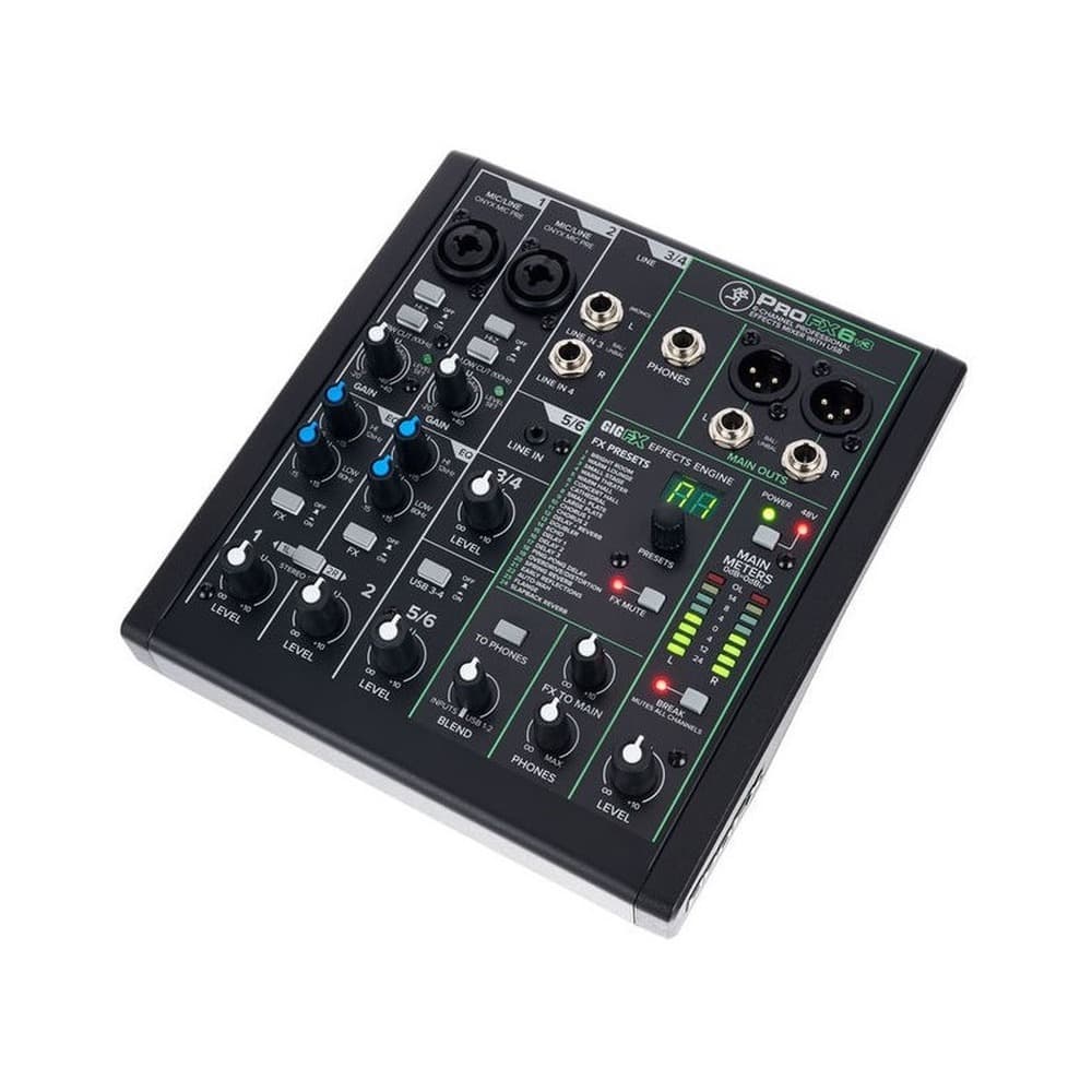 Mackie ProFX6v3 - 6-kanałowy mikser analogowy z interfejsem USB