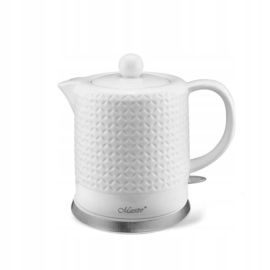 Maestro Czajnik elektryczny ceramiczny 1.2L