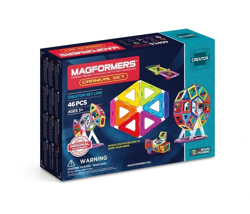 Klocki magnetyczne Magformers Creator Carnival 46 elementów