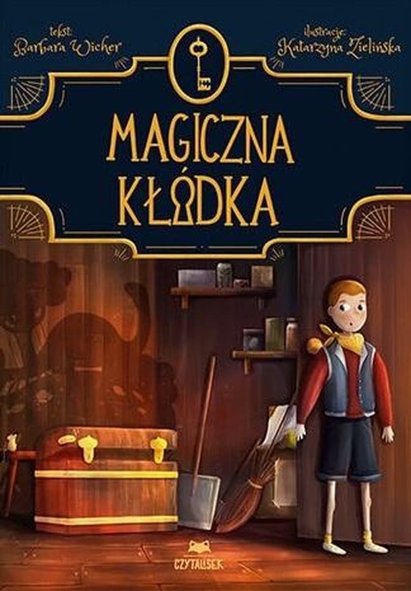 Magiczna kłódka - książka dla dzieci i młodzieży