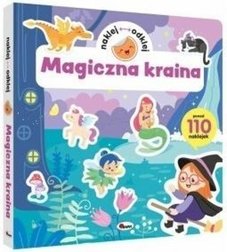 Magiczna kraina. Naklej odklej