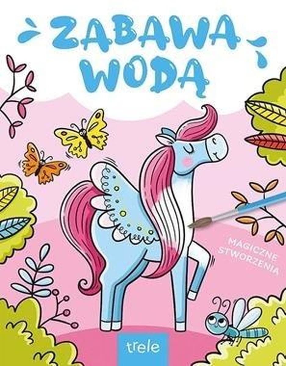 Magiczna Książeczka dla dzieci - Do Malowania Wodą