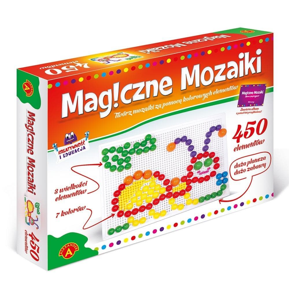 Magiczne Mozaiki 660 450 elementów - Kreatywne Edukacyjne