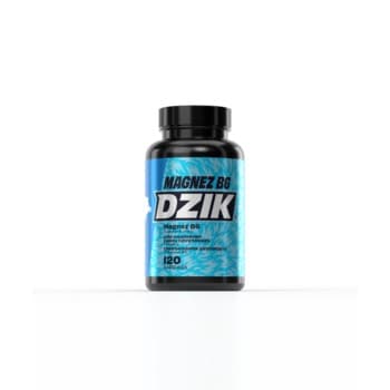 Magnez + Witamina B6 120 kapsułek suplement diety DZIK
