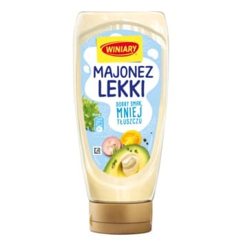 Majonez lekki Winiary 400 ml o obniżonej zawartości tłuszczu