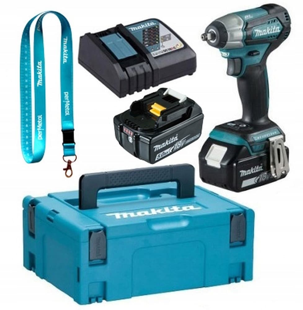 MAKITA DTW180RTJ Klucz Udarowy 18V 180Nm 3/8" 2x5,0Ah BL