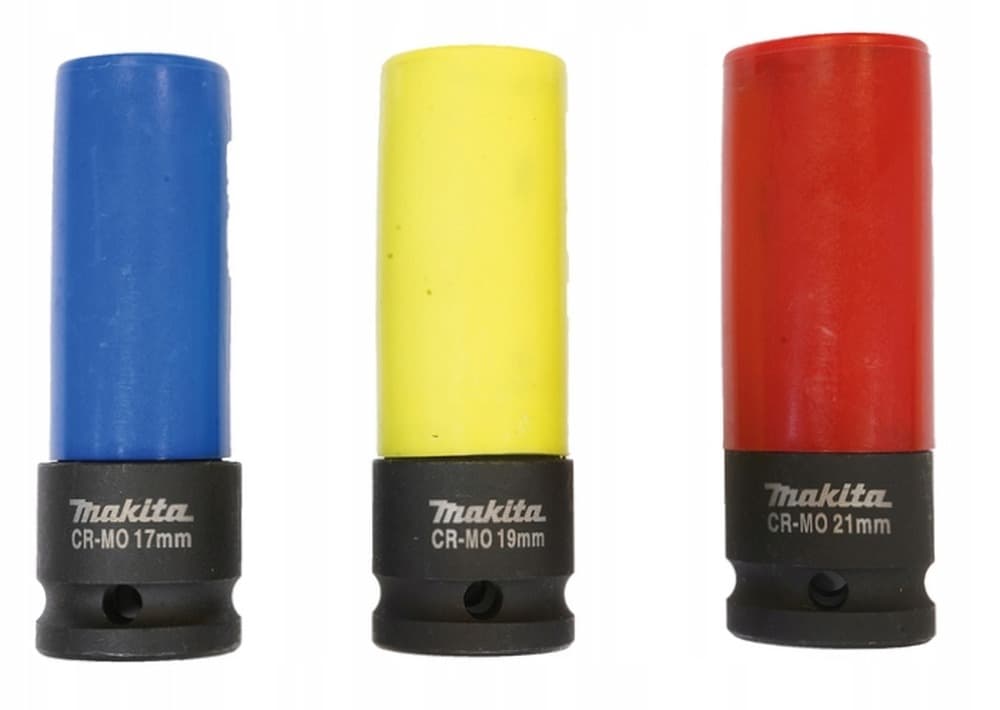 MAKITA Zestaw nasadek udarowych do kół 17, 19, 21mm