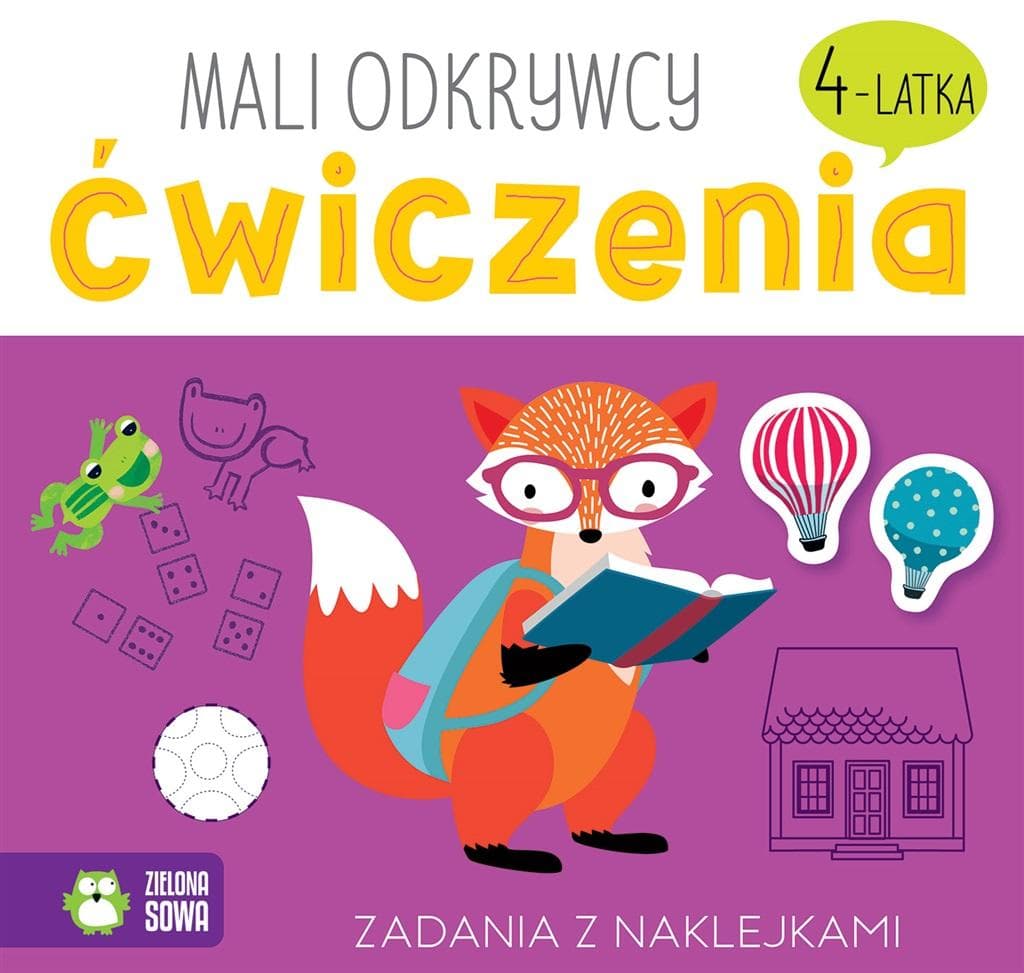 Ćwiczenia dla 4 lat Mali Odkrywcy - rozwijające zdolności