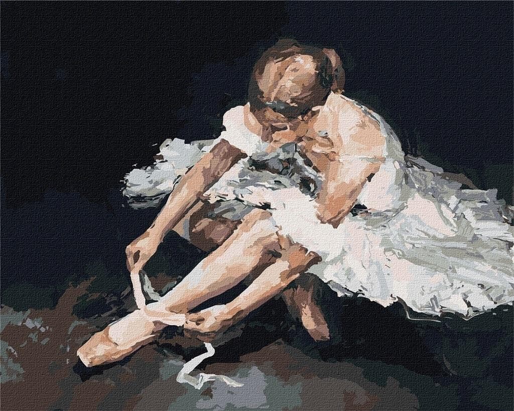 Malowanie po numerach Kobieca łaska 40x50 cm zestaw kreatywny
