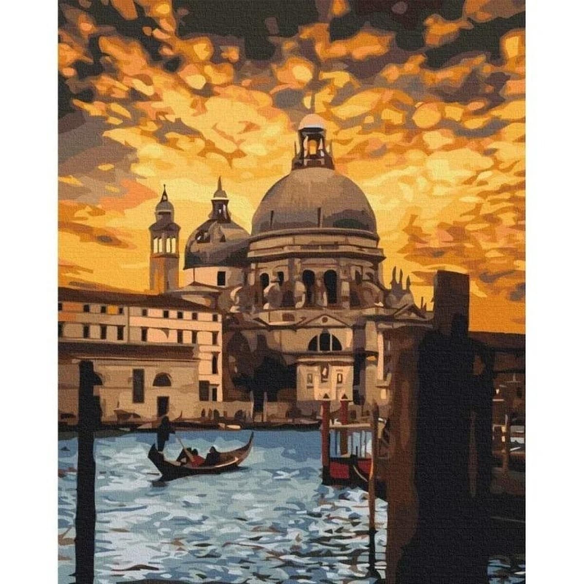 Malowanie po numerach Santa Maria Della 40 x 50 cm