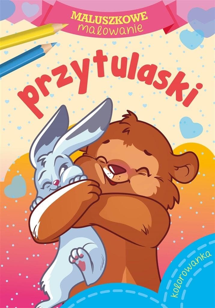Przytulaski malowanka dla dzieci 20x14 cm