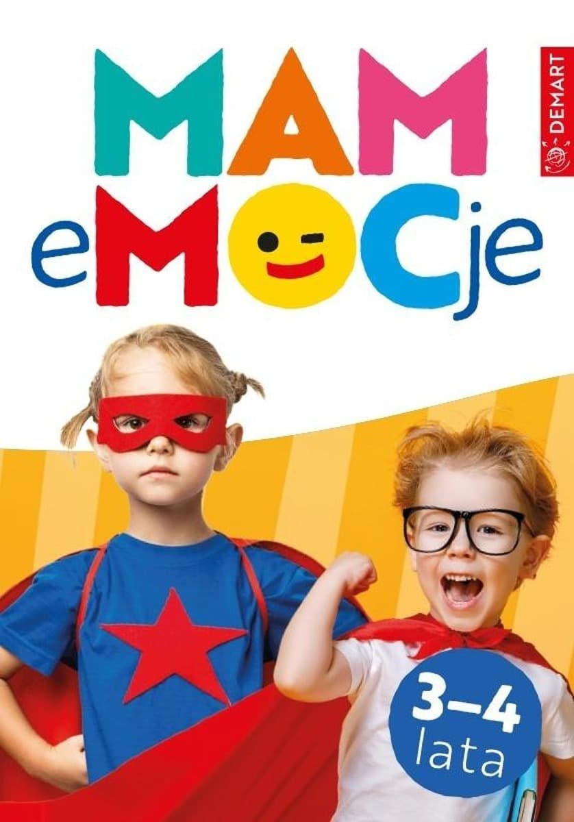 MAM eMOCje. Książka dla dzieci w wieku 3-4 lata