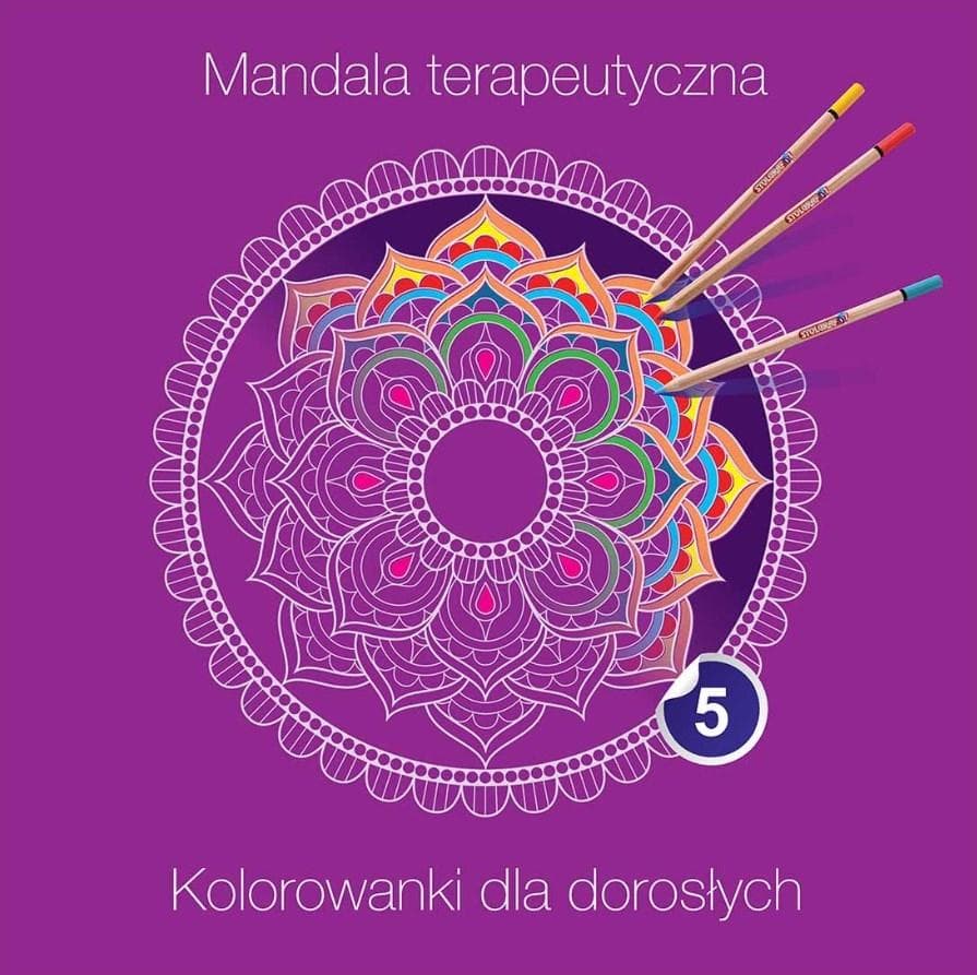 Mandala terapeutyczna 4. Kolorowanki dla dorosłych