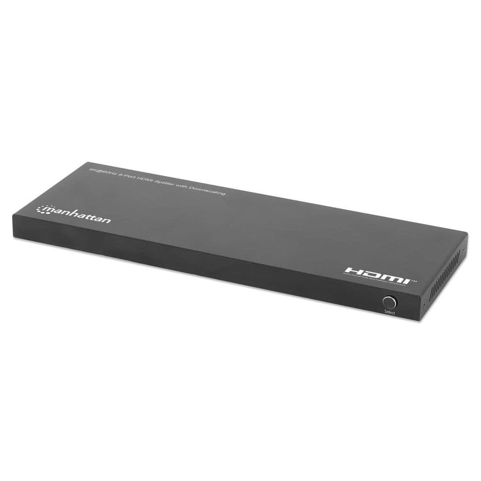 Manhattan Rozdzielacz HDMI 4K 60Hz 8-portowy ze Skalowaniem